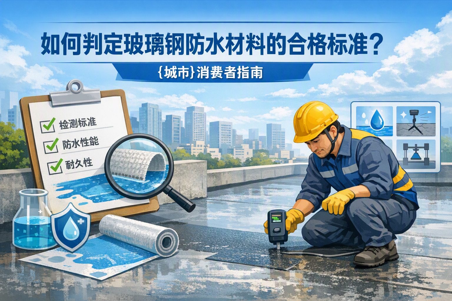 如何判定玻璃钢防水材料的合格标准？ 五指山 消费者指南