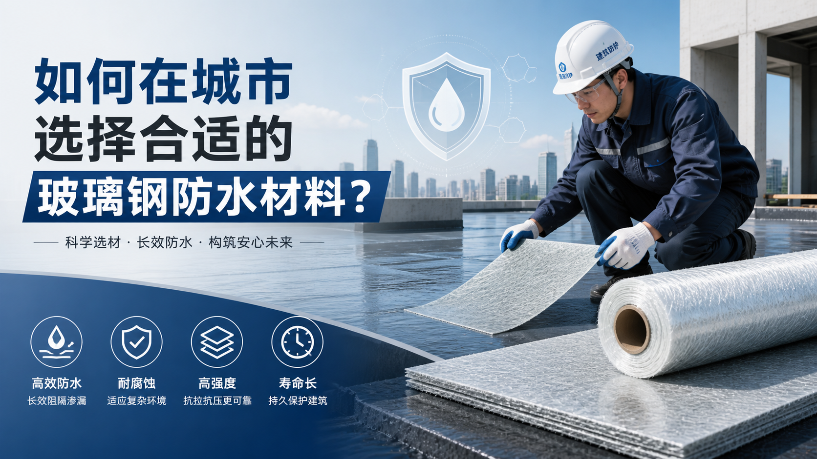 如何在五指山选择合适的玻璃钢防水材料？