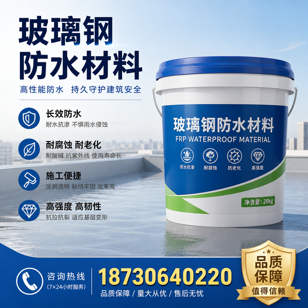 专家解析：玻璃钢防水材料的市场前景分析在 五指山